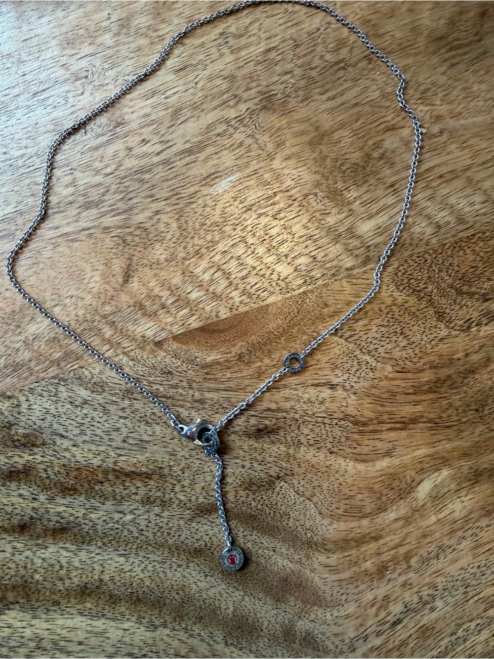 BVLGARI Save the Children Sterling Silver 17” necklace